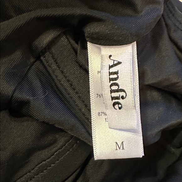 Andie Swim Women's Size Medium The Belmar One Piece Black New - Picture 4 of 4